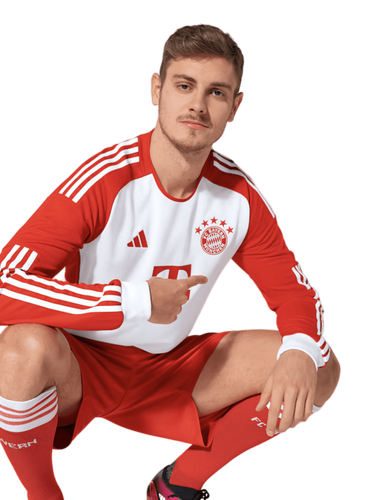 GNABRY #7 Bayern Munich 23/24 Men's Home Long Sleeve Shirt