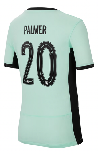 PALMER #20 Chelsea 23/24 Kid's Third Shirt and Shorts - Chelsea Font