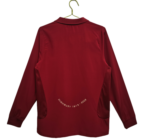 Arsenal 05/06 Men's Home Retro Long Sleeve Shirt