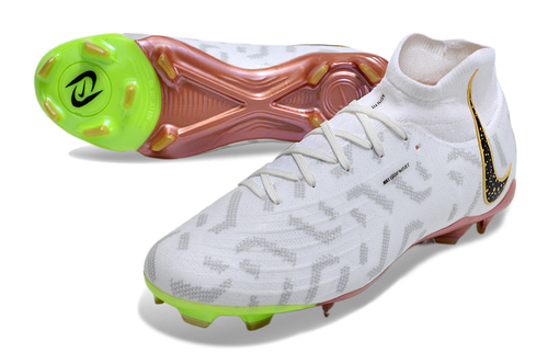 Nike Phantom Luna II Elite FG Football Boots - White/Metallic Gold
