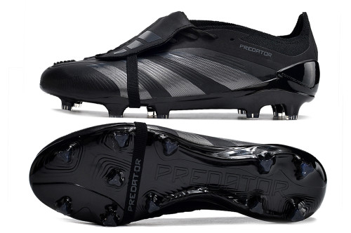 adidas Predator Elite FG Fold-Over Tongue - Black