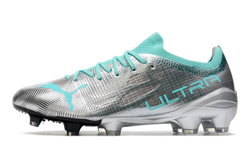 Puma Ultra 1.3 FG/AG - Silver/Turquoise