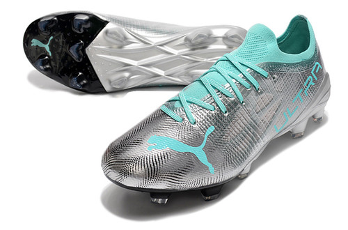 Puma Ultra 1.3 FG/AG - Silver/Turquoise
