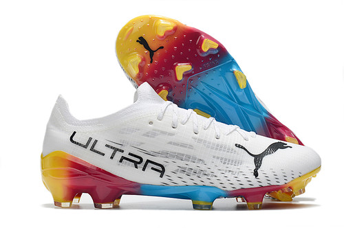 Puma Ultra 1.3 FG/AG - White/Multicolor