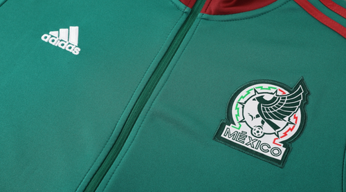 Mexico 24/25 Men's Green Long Zip Jacket