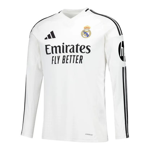 MBAPPÉ #9 Real Madrid 24/25 Men's Home Long Sleeve Shirt