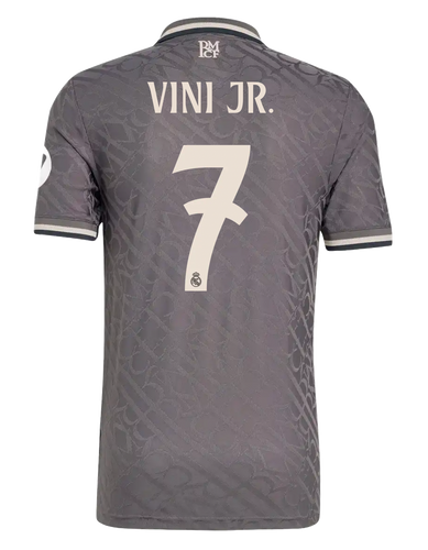 VINI JR #7 Real Madrid 24/25 Authentic Men's Third Shirt