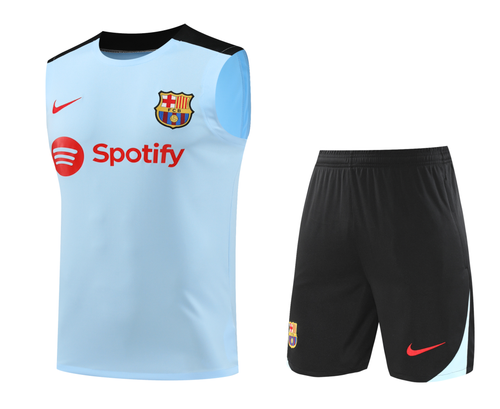Barcelona 24/25 Men's Light Blue Training Tank Top