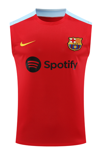 Barcelona 24/25 Men's Red Training Tank Top