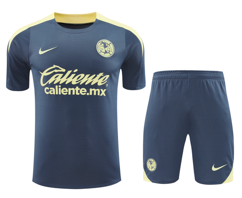 CF América 24/25 Men's Blue-Gray Training Shirt