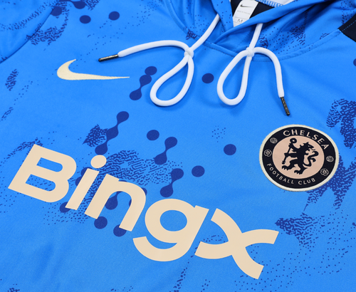 Chelsea 24/25 Men's Blue Pre-Match Hoodie Tracksuit