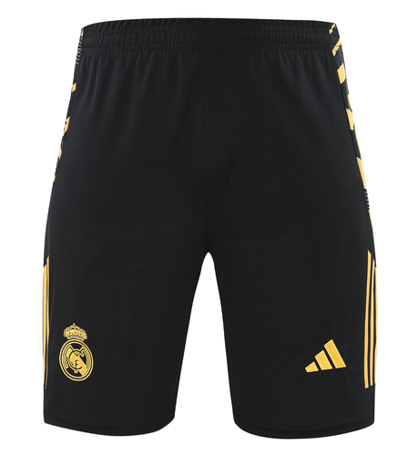 Real Madrid 24/25 Men's Black-Gold Training Tank Top