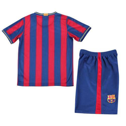 Barcelona 09/10 Kid's Home Retro Mini-Kit
