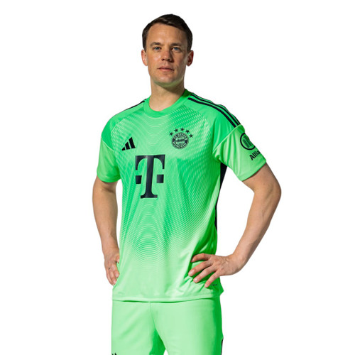 Bayern Munich 25/26 Men's Green Goalkeeper Shirt