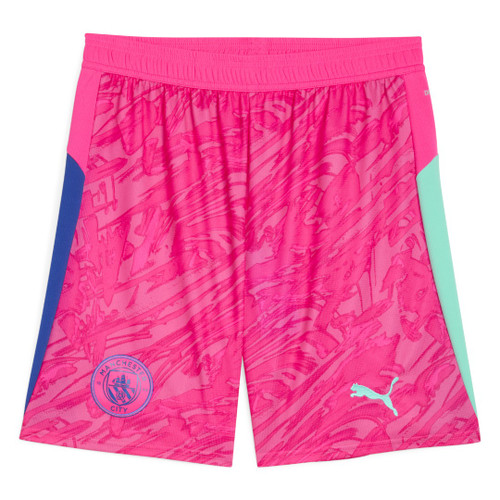 Manchester City 25/26 Kid's Pink Goalkeeper Mini-Kit