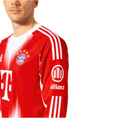 Bayern Munich 25/26 Men's Home Long Sleeve Shirt