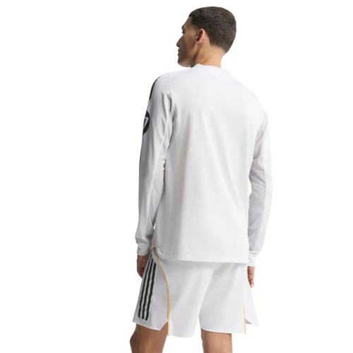 Real Madrid 25/26 Authentic Men's Home Long Sleeve Shirt