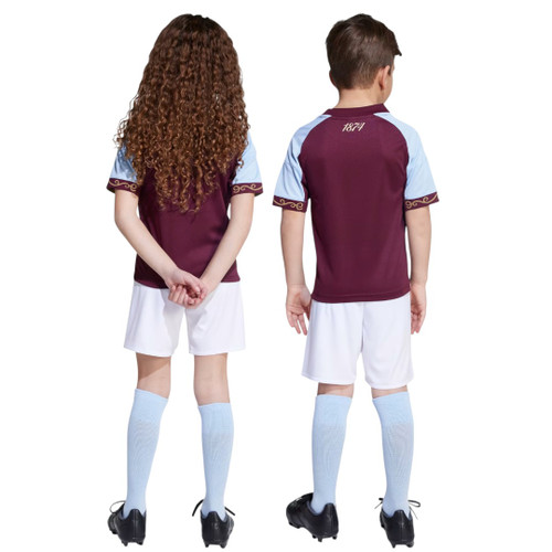 Aston Villa 25/26 Kid's Home Mini-Kit