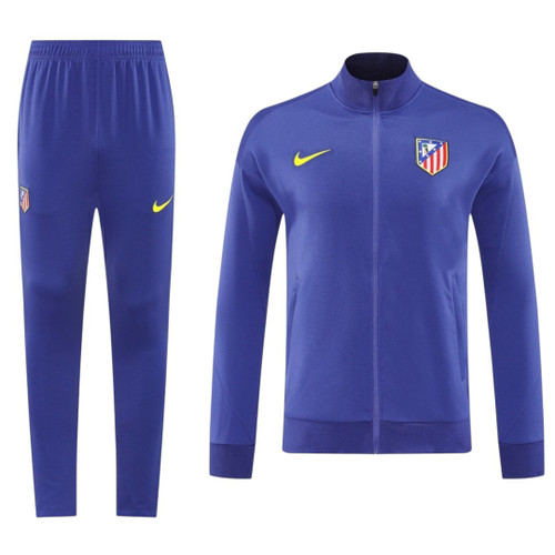 Atletico Madrid 25/26 Men's Blue Long Zip Jacket