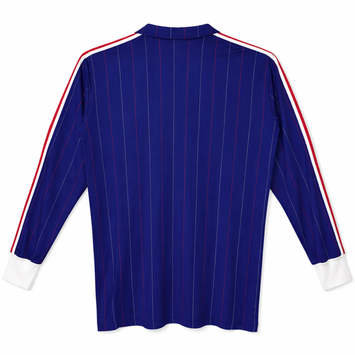 France 1980/82 Men's Home Retro Long Sleeve Shirt