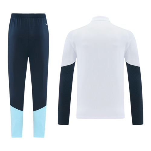 Argentina 2026 Men's White Short Zip Tracksuit