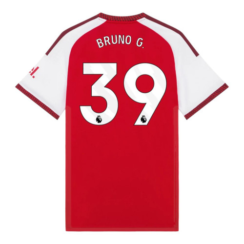 BRUNO G. #39 Arsenal 26/27 Stadium Men's Home Shirt - PL Font