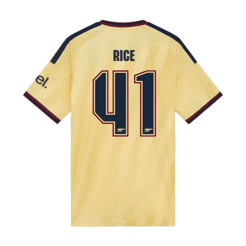 RICE #41 Arsenal 26/27 Stadium Men's Third Shirt - Club Font