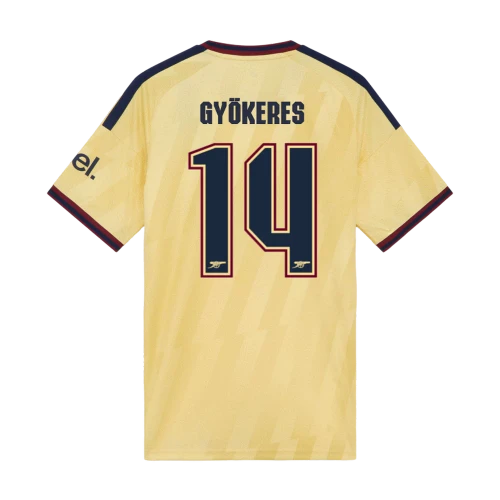 GYÖKERES #14 Arsenal 26/27 Stadium Men's Third Shirt - Club Font