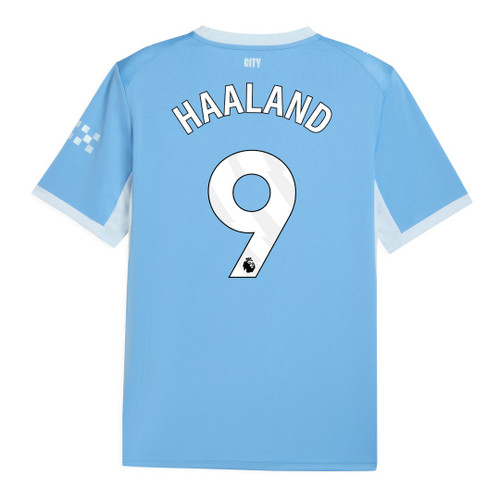HAALAND #9 Manchester City 26/27 Stadium Men's Home Shirt - PL Font