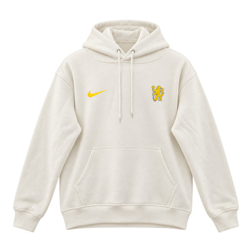 Chelsea 26/27 Men's White Hoodie
