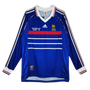 France 1998 Men's Home Retro Long Sleeve Shirt