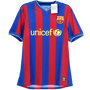 Barcelona 09/10 Men's Home Retro Shirt