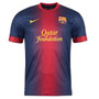 Barcelona 12/13 Men's Home Retro Shirt