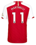 MARTINELLI #11 Arsenal 23/24 Authentic Men's Home Shirt - PL Font