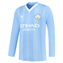 Manchester City 23/24 Men's Home Long Sleeve Shirt