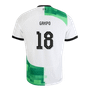 GAKPO #18 Liverpool 23/24 Stadium Men's Away Shirt - LFC Font