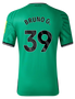 BRUNO G. #39 Newcastle United 23/24 Stadium Men's Away Shirt - PL Font