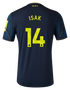ISAK #14 Newcastle United 23/24 Authentic Men's Third Shirt - PL Font