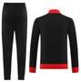 AC Milan 23/24 Men's Black-Red Long Zip Jacket