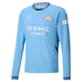 Manchester City 24/25 Men's Home Long Sleeve Shirt