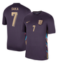 SAKA #7 England 2024 Stadium Men's Away Shirt