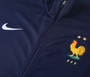 France 2024 Men's Navy Long Zip Jacket