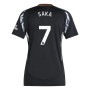 SAKA #7 Arsenal 24/25 Women's Away Shirt - PL Font