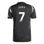 SAKA #7 Arsenal 24/25 Authentic Men's Away Shirt - PL Font