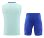 Spain 2024 Men's Light Blue Training Tank Top