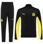 Borussia Dortmund 24/25 Men's Black Long Zip Jacket