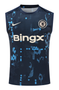 Chelsea 24/25 Men's Navy Pre-Match Training Tank Top