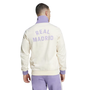 Real Madrid 24/25 Men's Originals White Long Zip Jacket