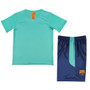 Barcelona 10/11 Kid's Away Retro Mini-Kit