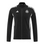 Newcastle United 25/26 Men's Black Long Zip Windbreaker